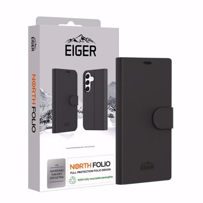 Picture of Eiger Eiger North Folio Case for Samsung Galaxy S24 Ultra in Black