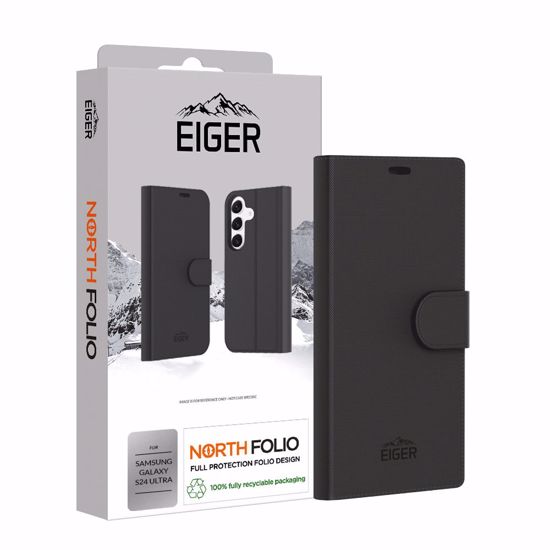 Picture of Eiger Eiger North Folio Case for Samsung Galaxy S24 Ultra in Black