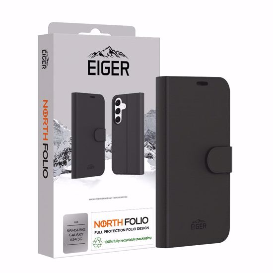 Picture of Eiger Eiger North Folio Case for Samsung Galaxy A54 5G in Black